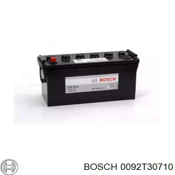 Аккумулятор 0092T30710 Bosch