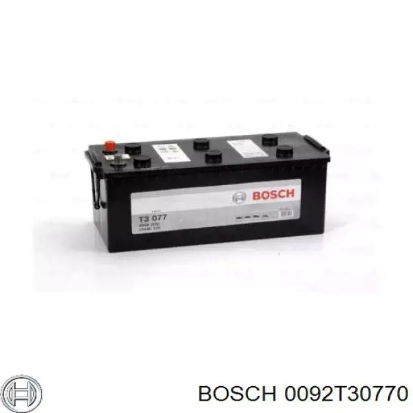 Аккумулятор Bosch T3 155 А/ч 12 В B00 0092T30770