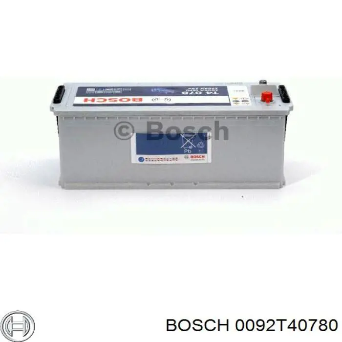 Аккумуляторная батарея (АКБ) BOSCH 0092T40780