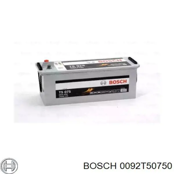 Аккумулятор Bosch T5 145 А/ч 12 В B00 0092T50750