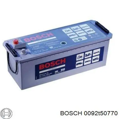 Аккумуляторная батарея (АКБ) BOSCH 0092T50770