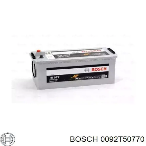 Аккумулятор Bosch T4 180 А/ч 12 В B00 0092T50770