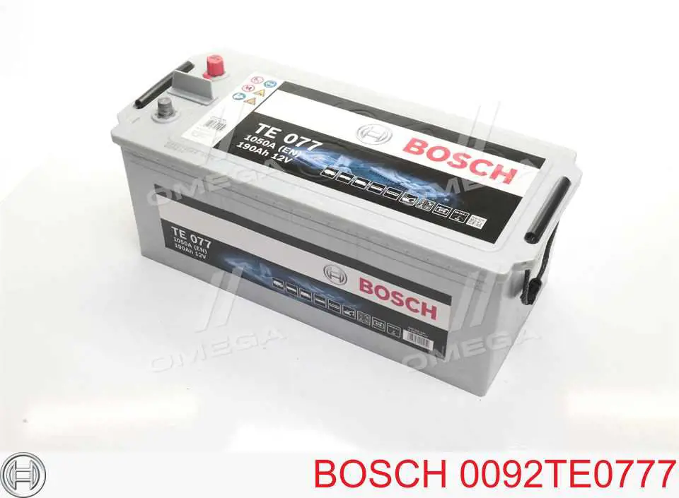 0092TE0777 Bosch bateria recarregável (pilha)