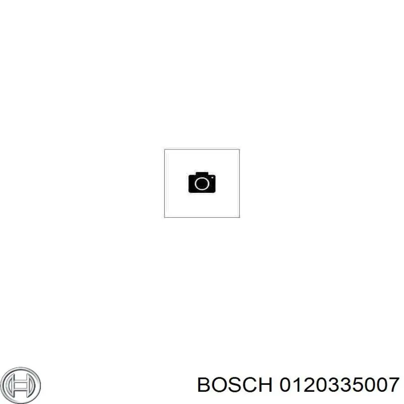 0120335007 Bosch Генератор автомобильный