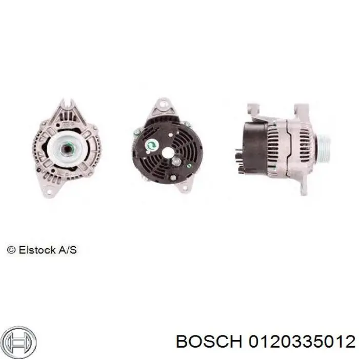 0120335012 Bosch генератор