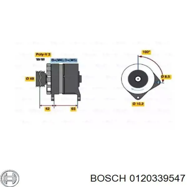  0120339547 Bosch