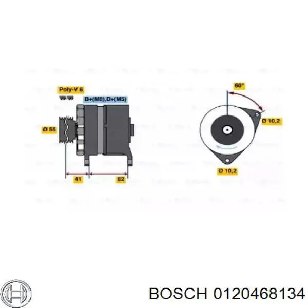 Генератор 1009579 Ford