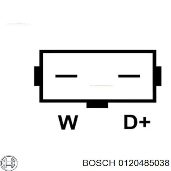 Автомобильный генератор Bosch 0120485038 цена, от 114.41 USD
