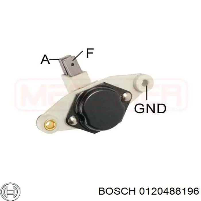 Автомобильный генератор Bosch 0120488196 цена, от 57.77 USD