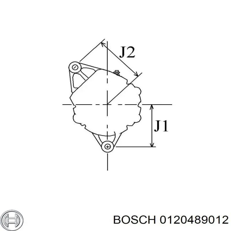 Генератор 0120489012 Bosch
