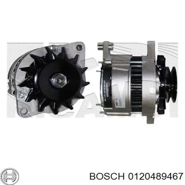 Генератор автомобиля Bosch 0120489467