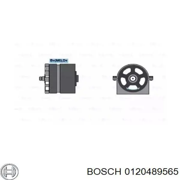 Генератор 0120489565 Bosch