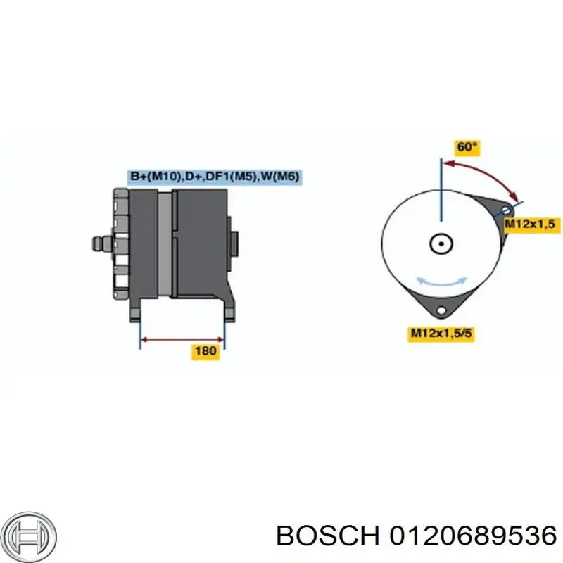 A0091542502 Mercedes Генератор автомобильный
