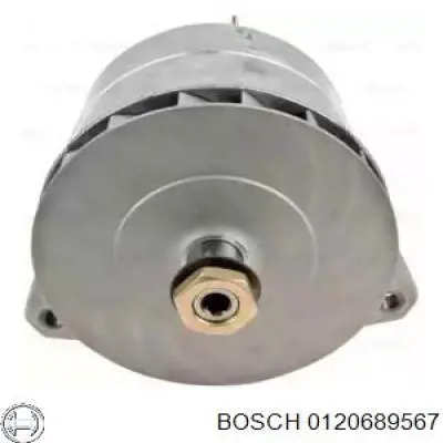 0120689567 Bosch генератор