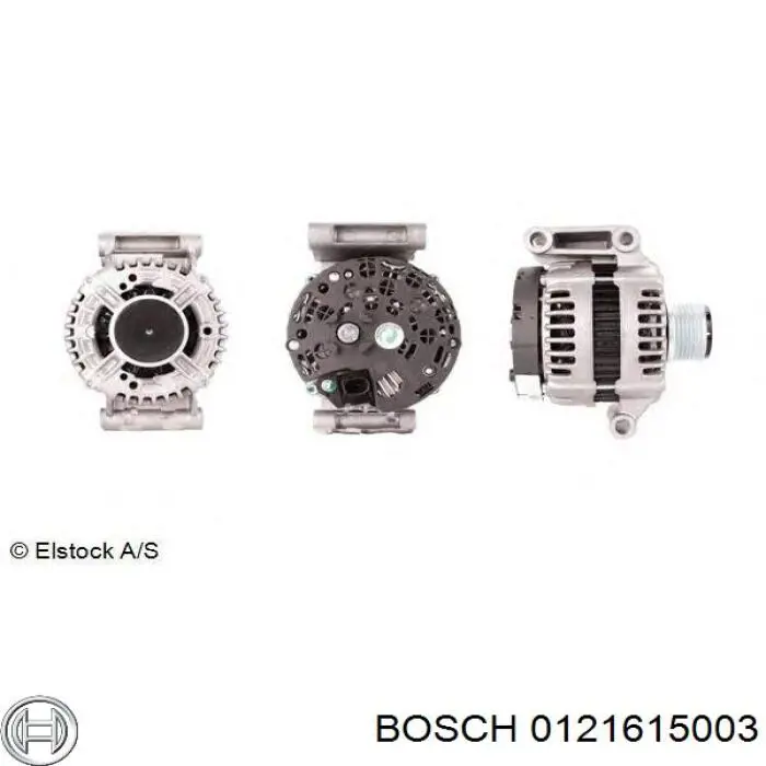 0121615003 Bosch генератор