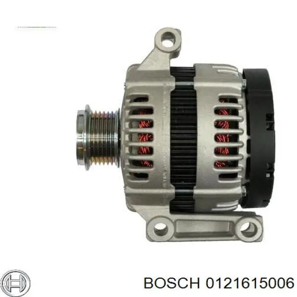 Автомобильный генератор Bosch 0121615006 цена, от 257.42 USD