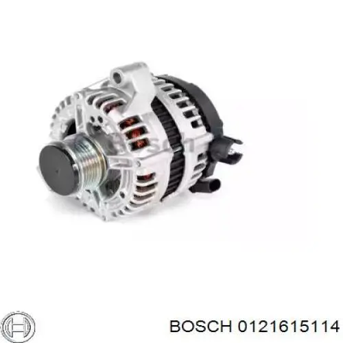 0 121 615 114 Bosch gerador