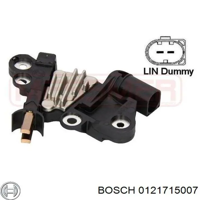 0121715007 Bosch gerador