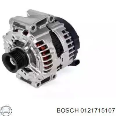 0121715107 Bosch gerador