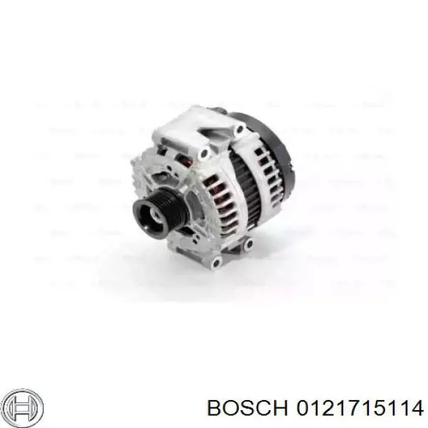 0121715114 Bosch gerador
