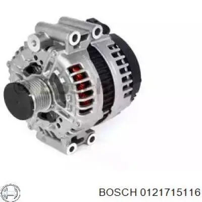 0121715116 Bosch gerador