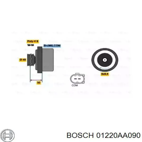 Купить 01220AA090 BMW Генератор