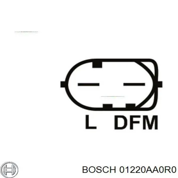 01220AA0R0 Bosch генератор