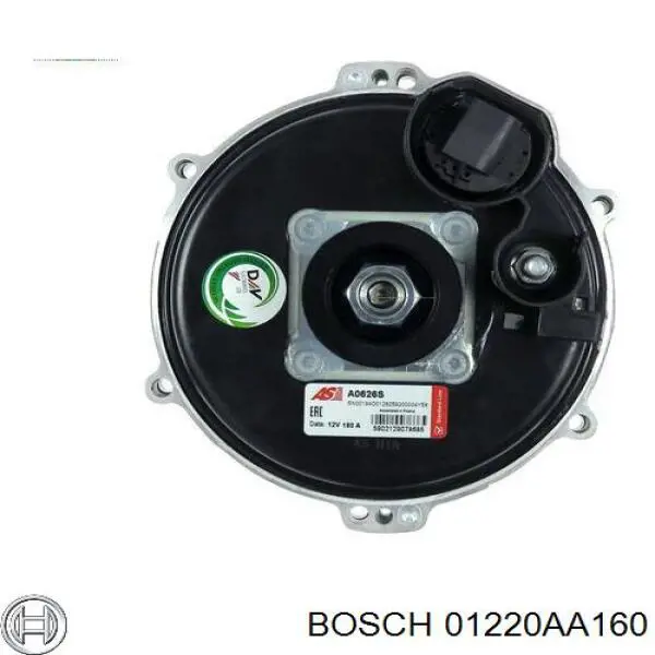 Генератор 01220AA160 Bosch