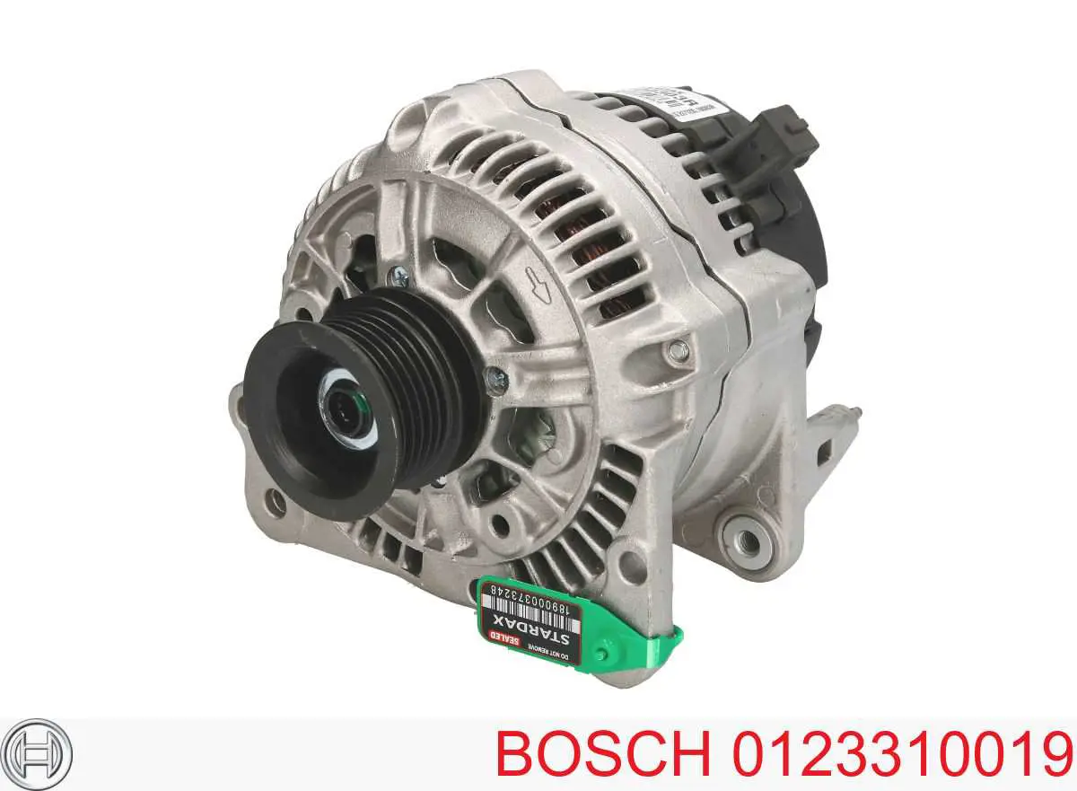 Генератор автомобиля Bosch 0123310019