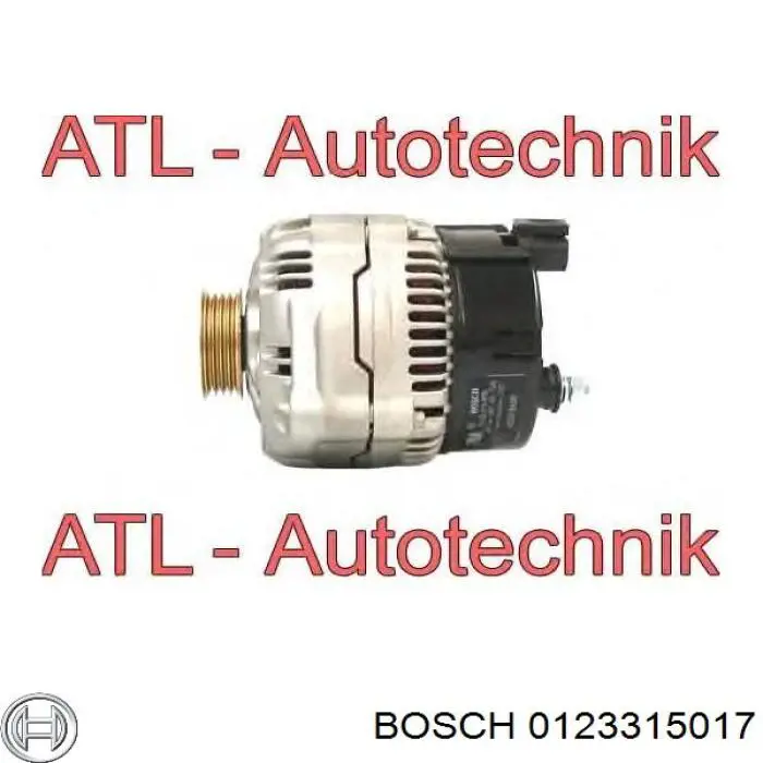 0123315017 Bosch Генератор автомобильный
