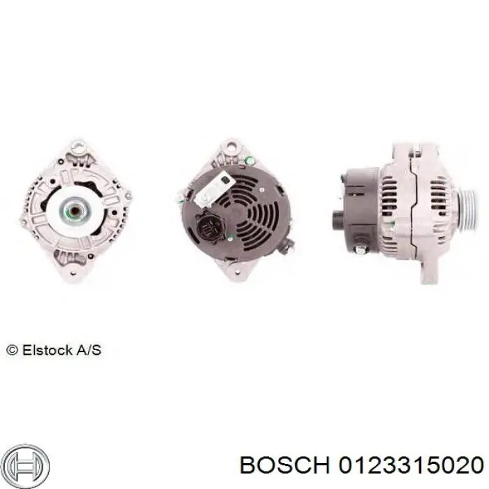0123315020 Bosch Генератор автомобильный