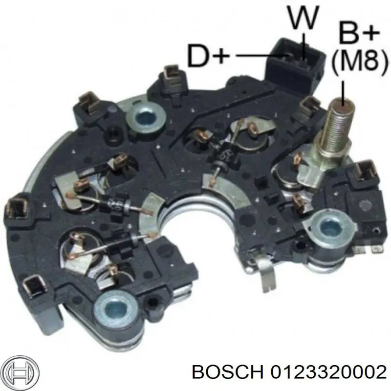0123320002 Bosch генератор