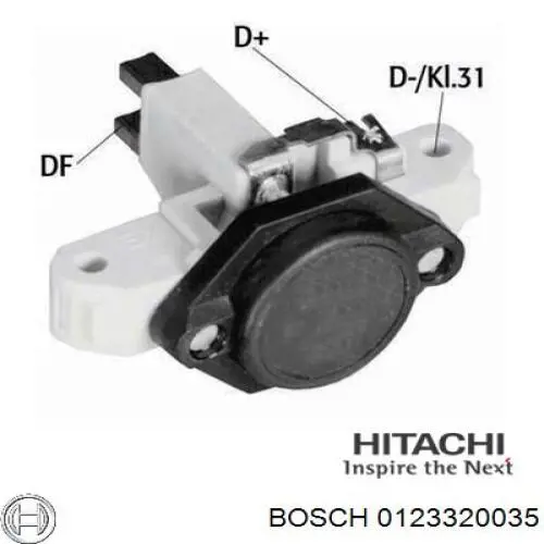 0123320035 Bosch генератор