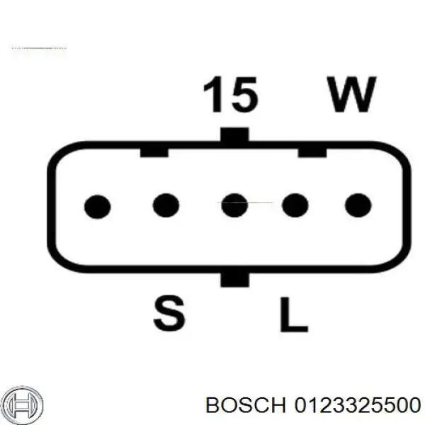 0123325500 Bosch Генератор автомобильный