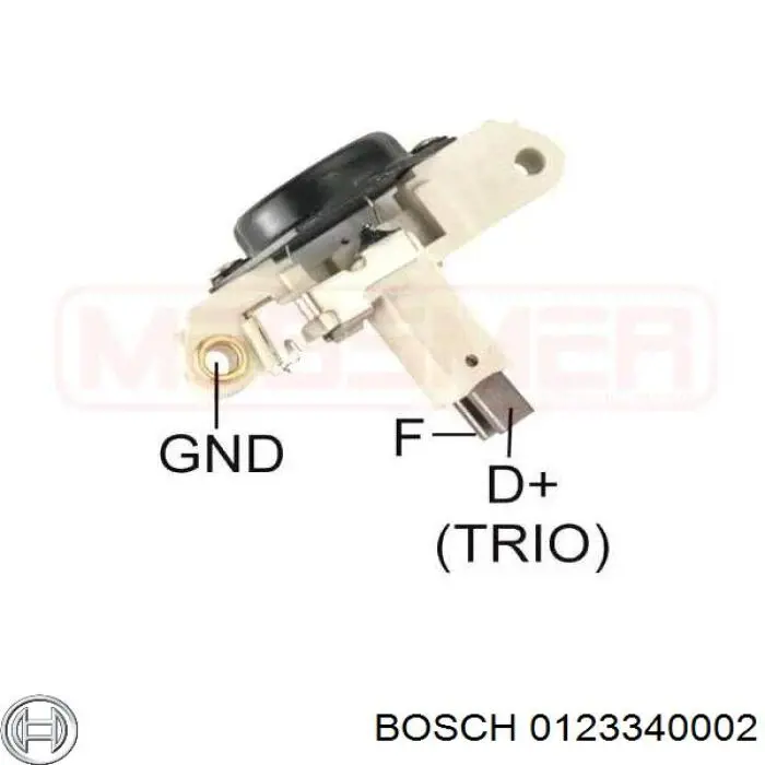 0123340002 Bosch генератор