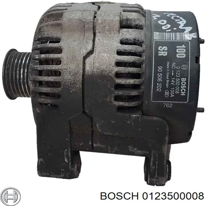 0123500008 Bosch генератор