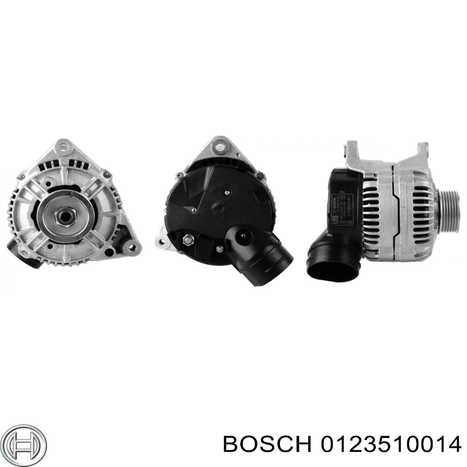 Автомобильный генератор Bosch 0123510014 цена, от 51.66 USD