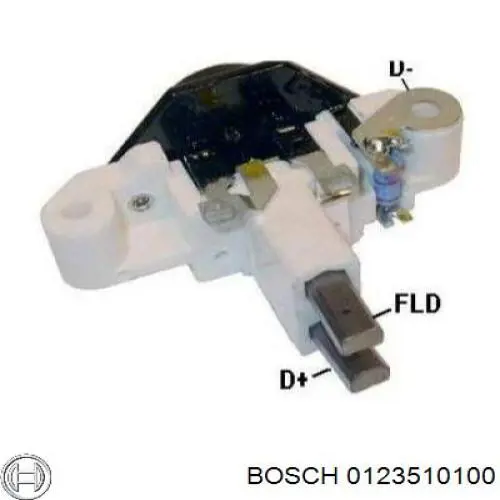 Alternador 0123510100 Bosch