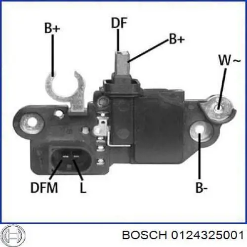 0124325001 Bosch Генератор автомобильный