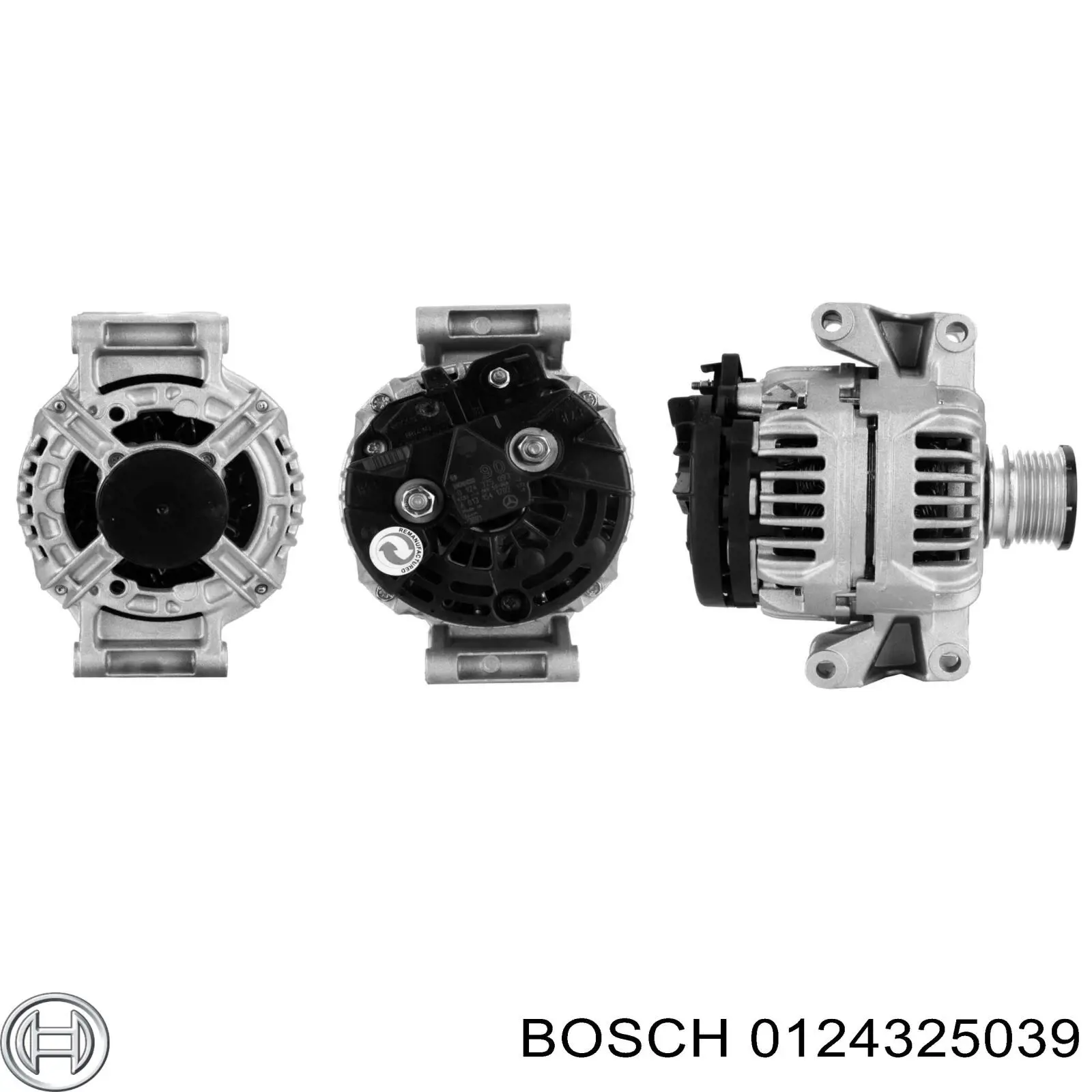 Генератор 0124325039 Bosch