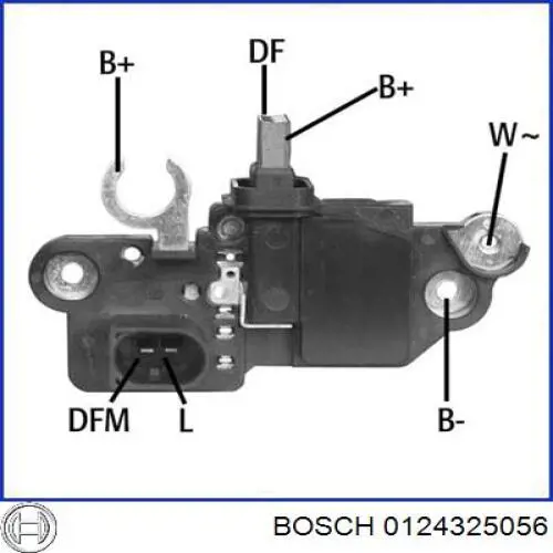 Генератор 0124325056 Bosch