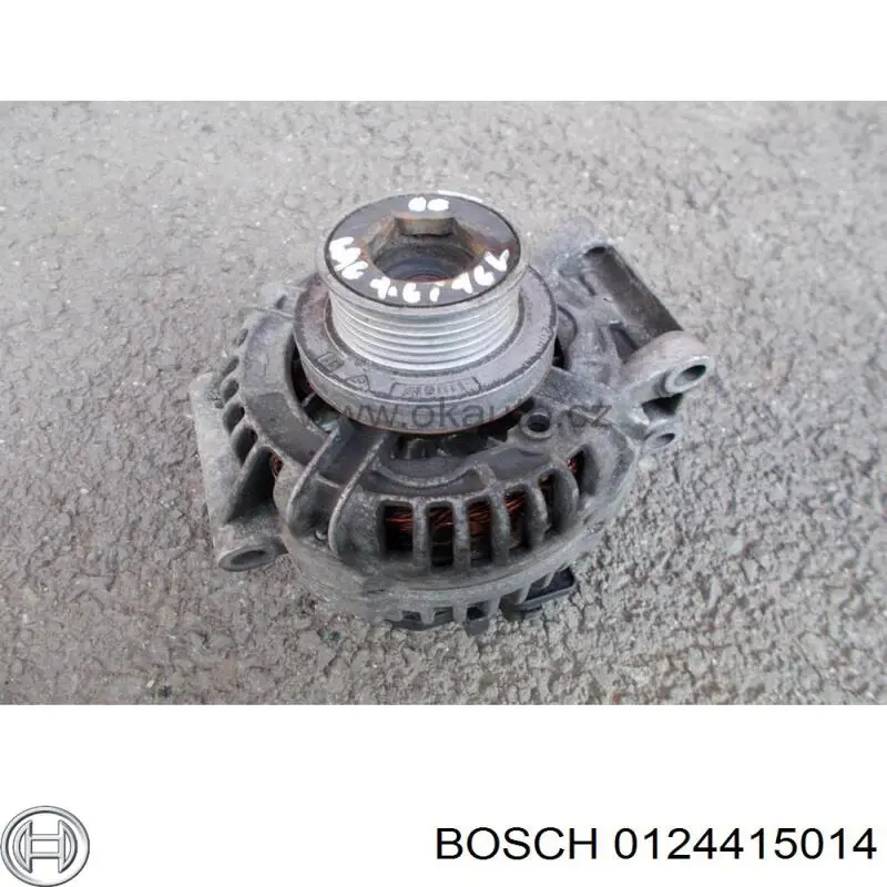 Генератор автомобиля Bosch 0124415014