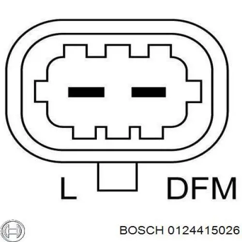 0124415026 Bosch Генератор автомобильный