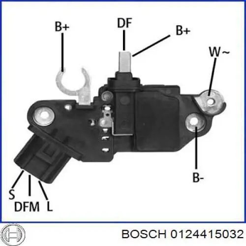 Генератор 0124415032 Bosch