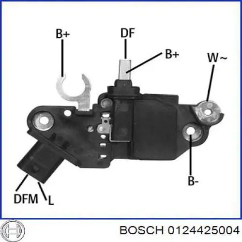 0124425004 Bosch генератор