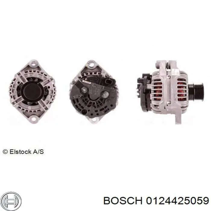 Автомобильный генератор Bosch 0124425059 цена, от 199.47 USD