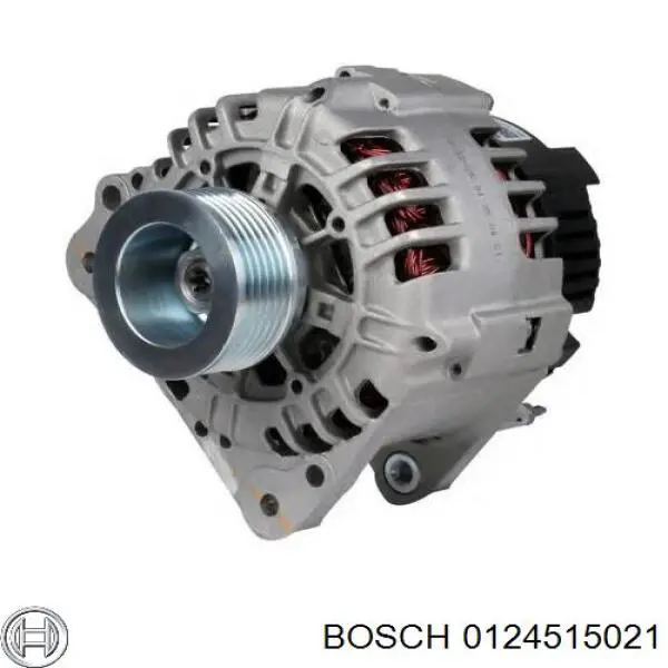 Alternador 0124515021 Bosch