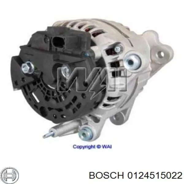 Генератор 0124515022 Bosch