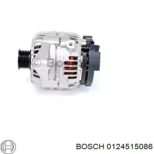 Alternador 0124515086 Bosch
