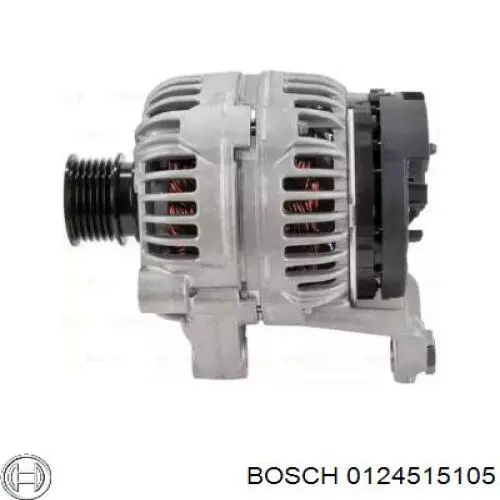 Генератор 0124515105 Bosch